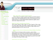 Tablet Screenshot of cigarette-bonmarche.com